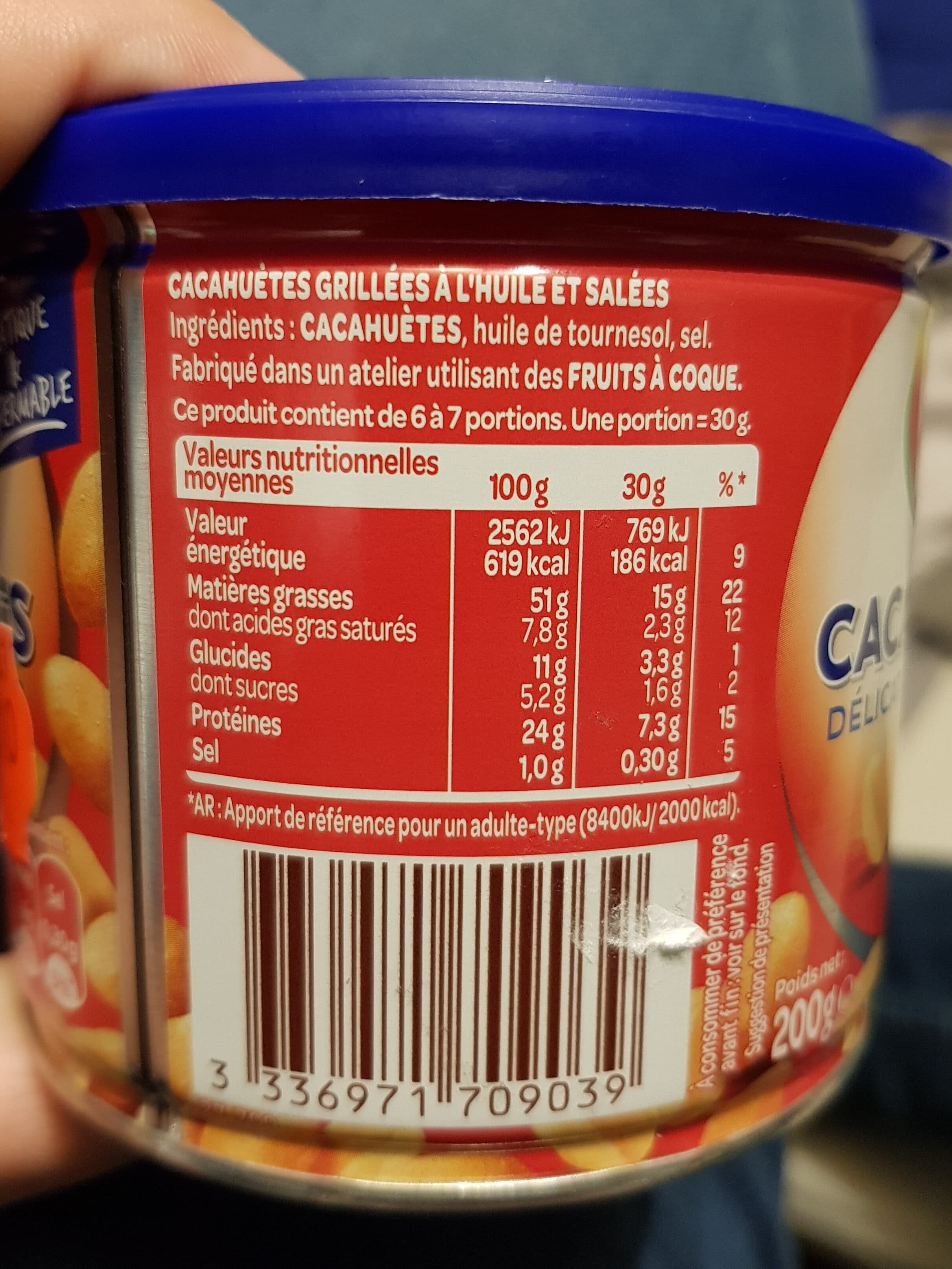 Vico Cacahuètes Délicatement salées packshot