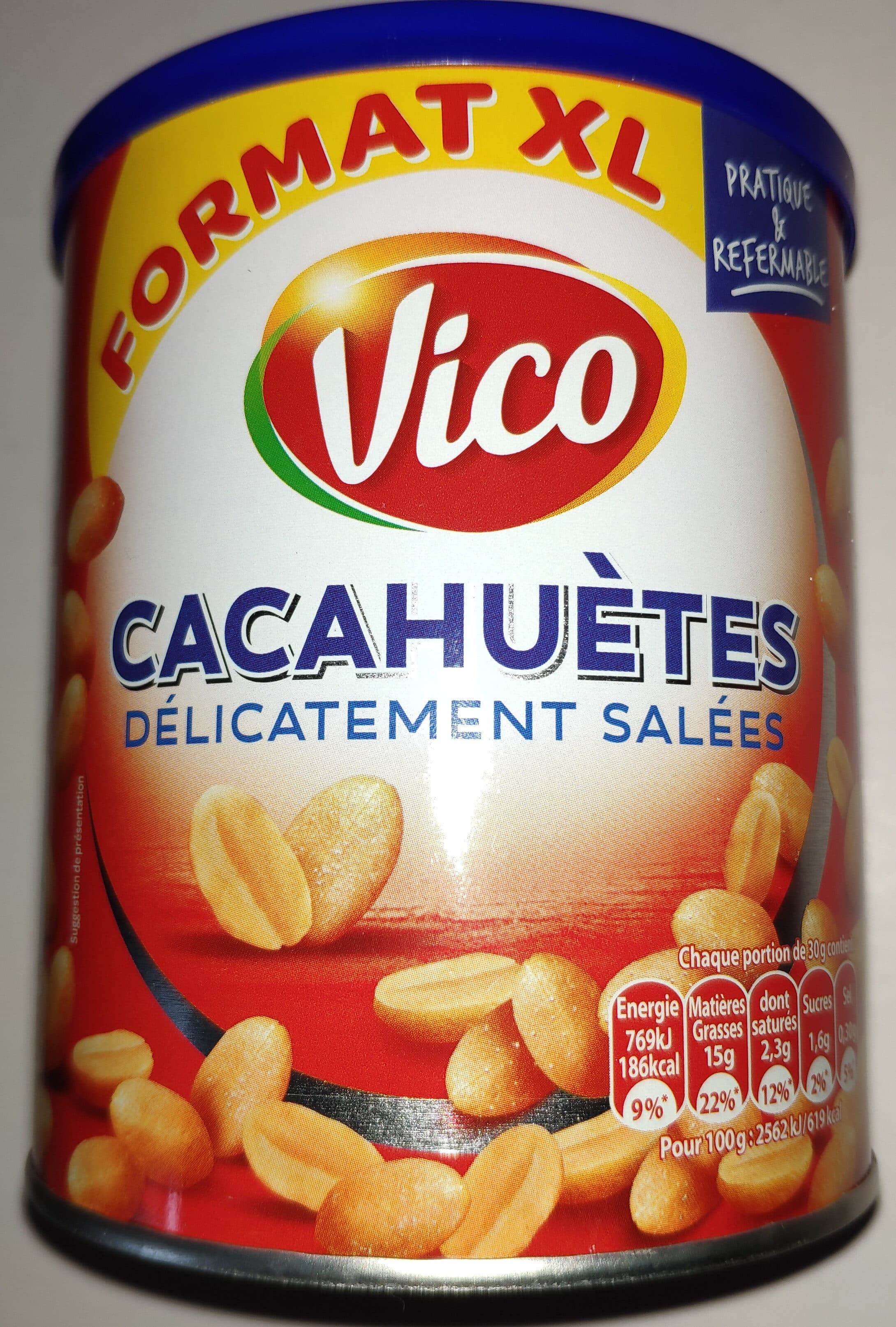 Vico Cacahuètes délicatement salées packshot