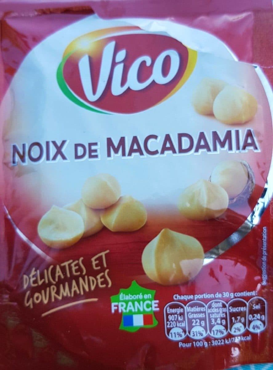 Vico Noix de macadamia packshot