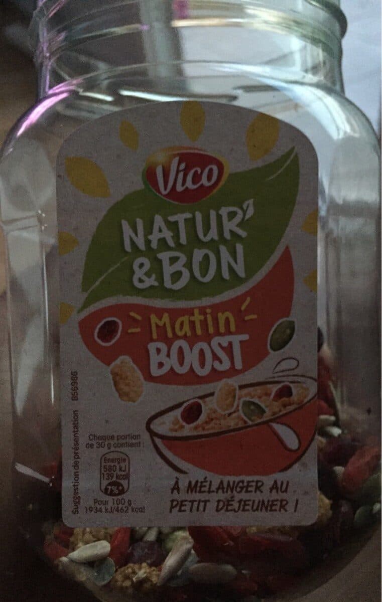 Intersnack Natur & Bon matin boost packshot