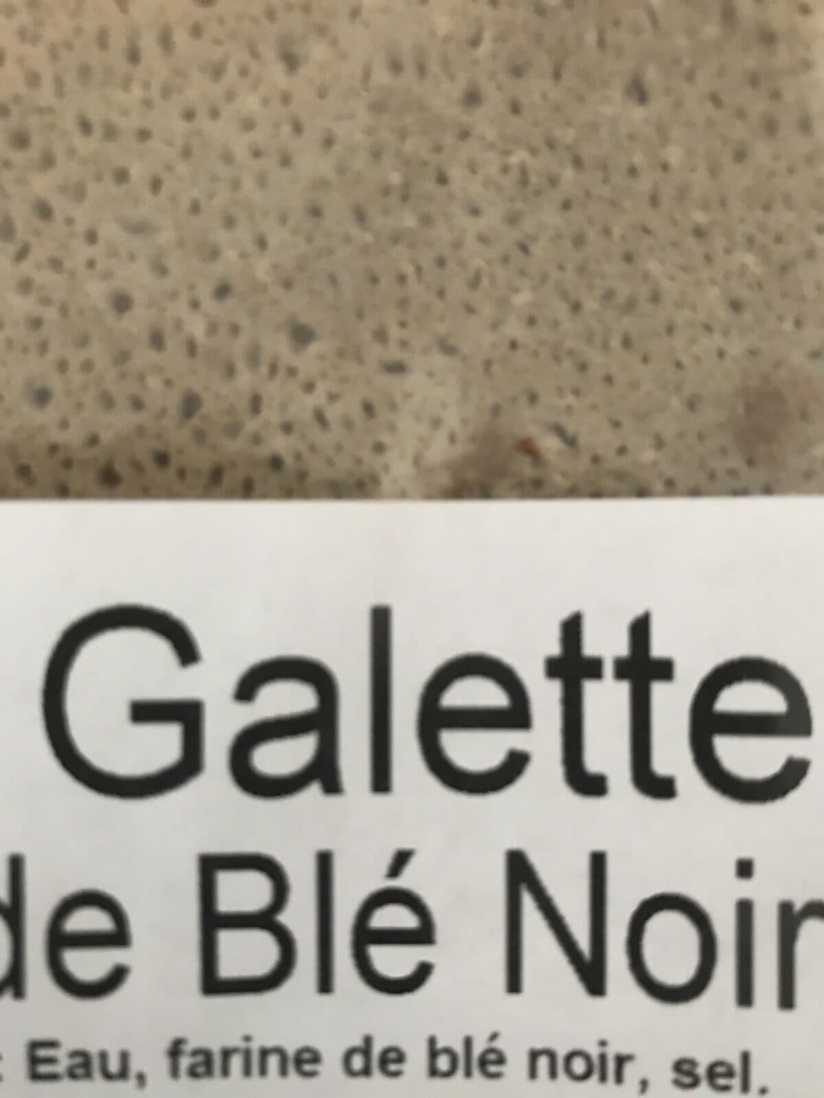 Bertel Galettes de Blé Noir packshot