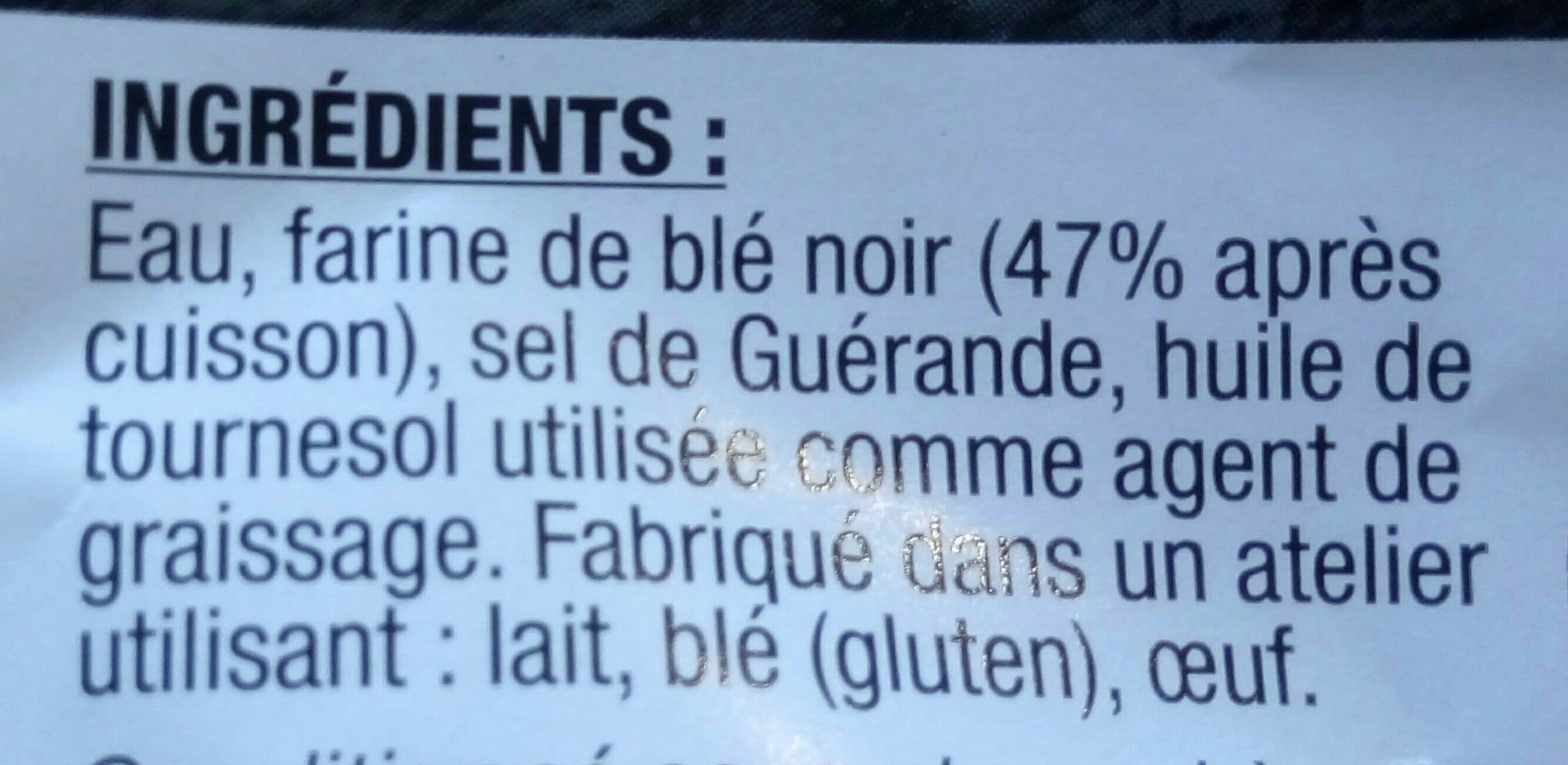 Bertel 6 galettes pur blé noir packshot