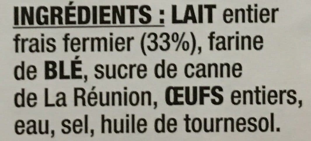Les Galettes Bertel Crepes de froment packshot