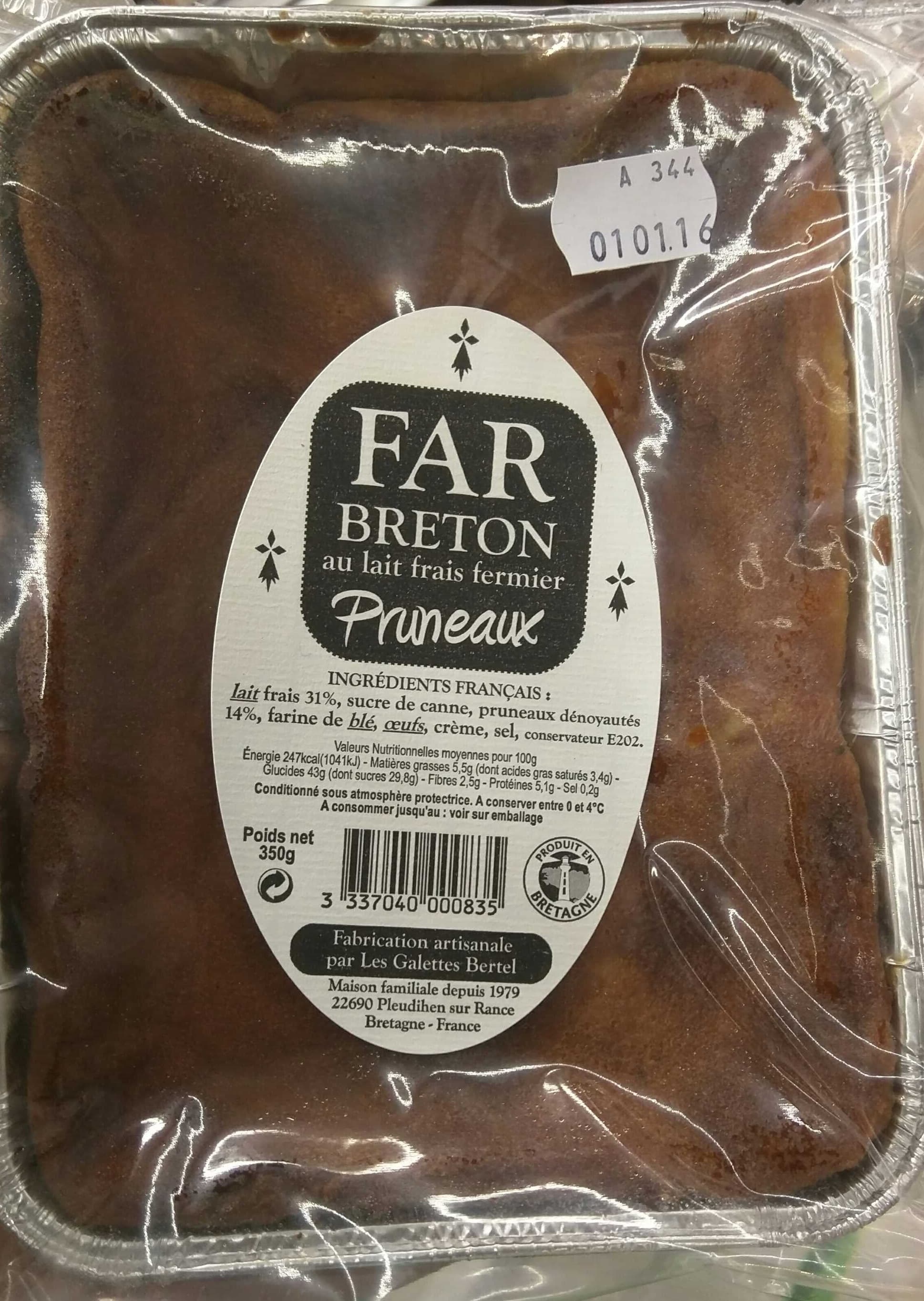 Bertel Far Breton Pruneaux packshot