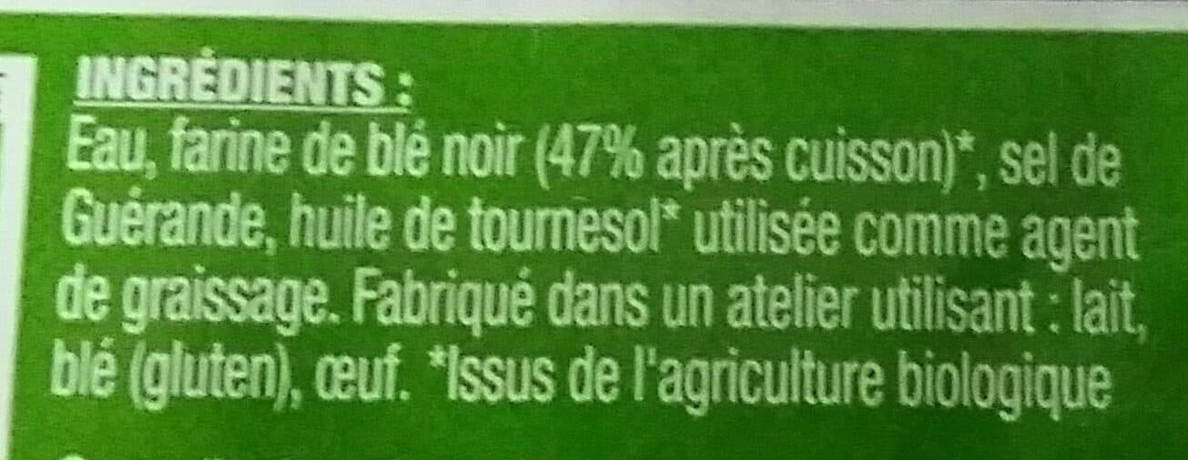 Bertel Galettes bio du Pays de Gallo packshot
