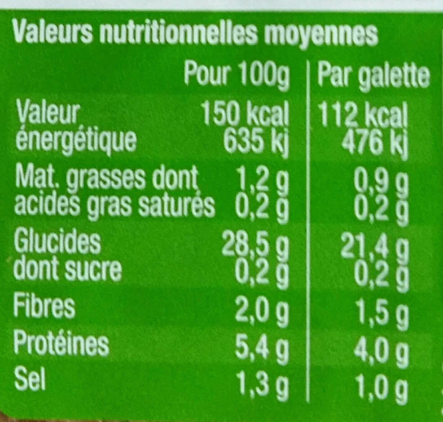 Bertel Galettes bio du Pays de Gallo packshot