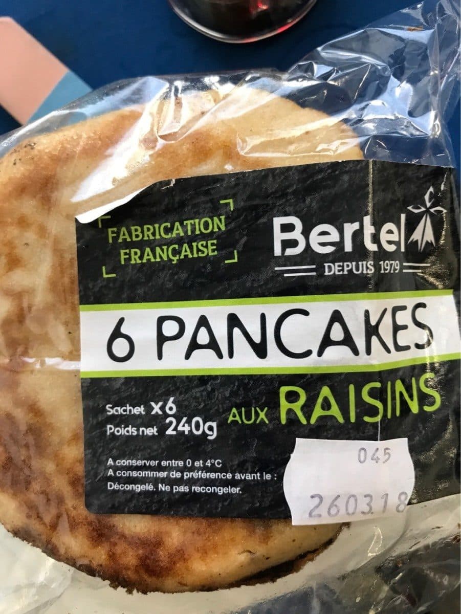 Bertel Pancakes packshot