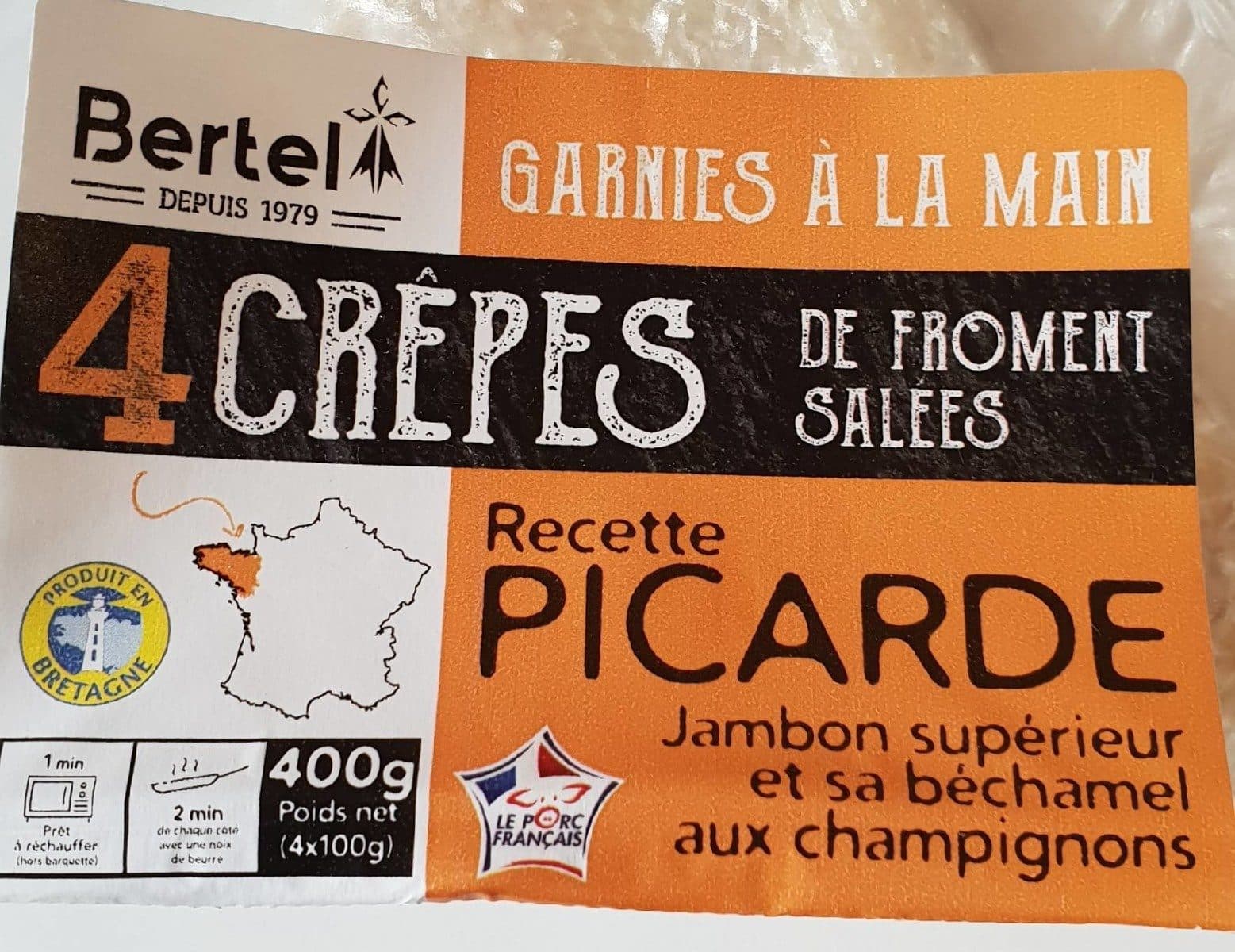 Bertel 4 Crêpes de Froment Salées Recette Picarde packshot