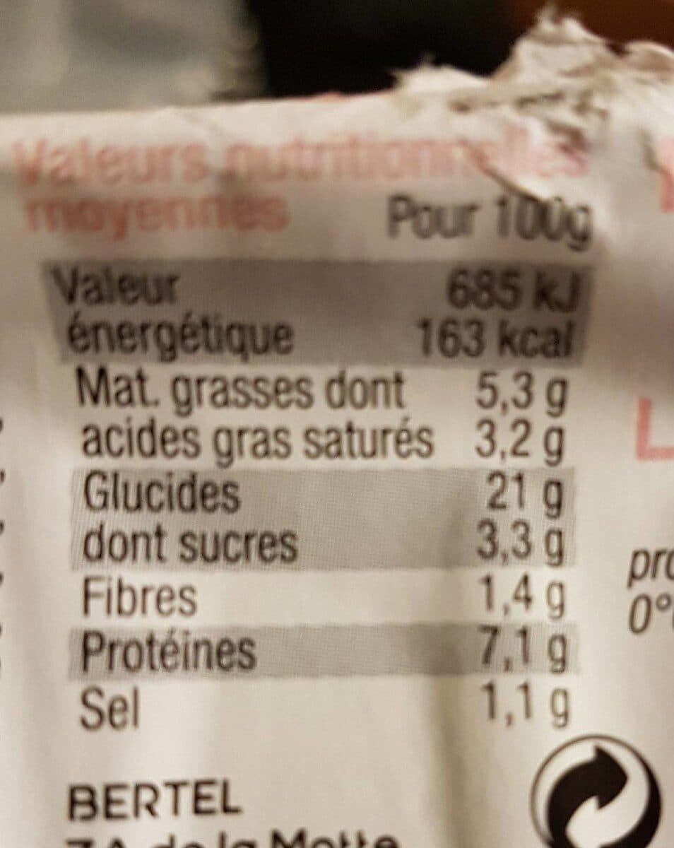 Galettes Bertel 2 galettes pur blé noir saumon crème française à la ciboulette packshot
