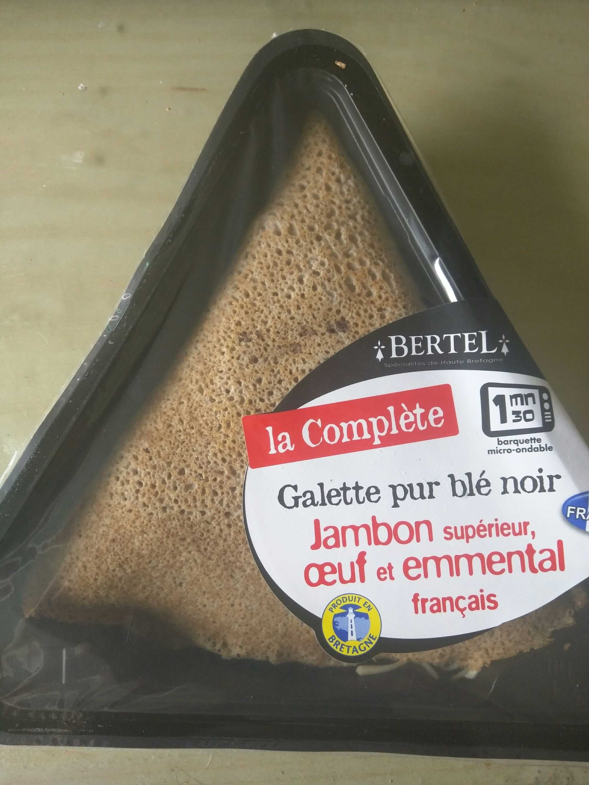 Bertel La complète - Galette pur blé noir packshot