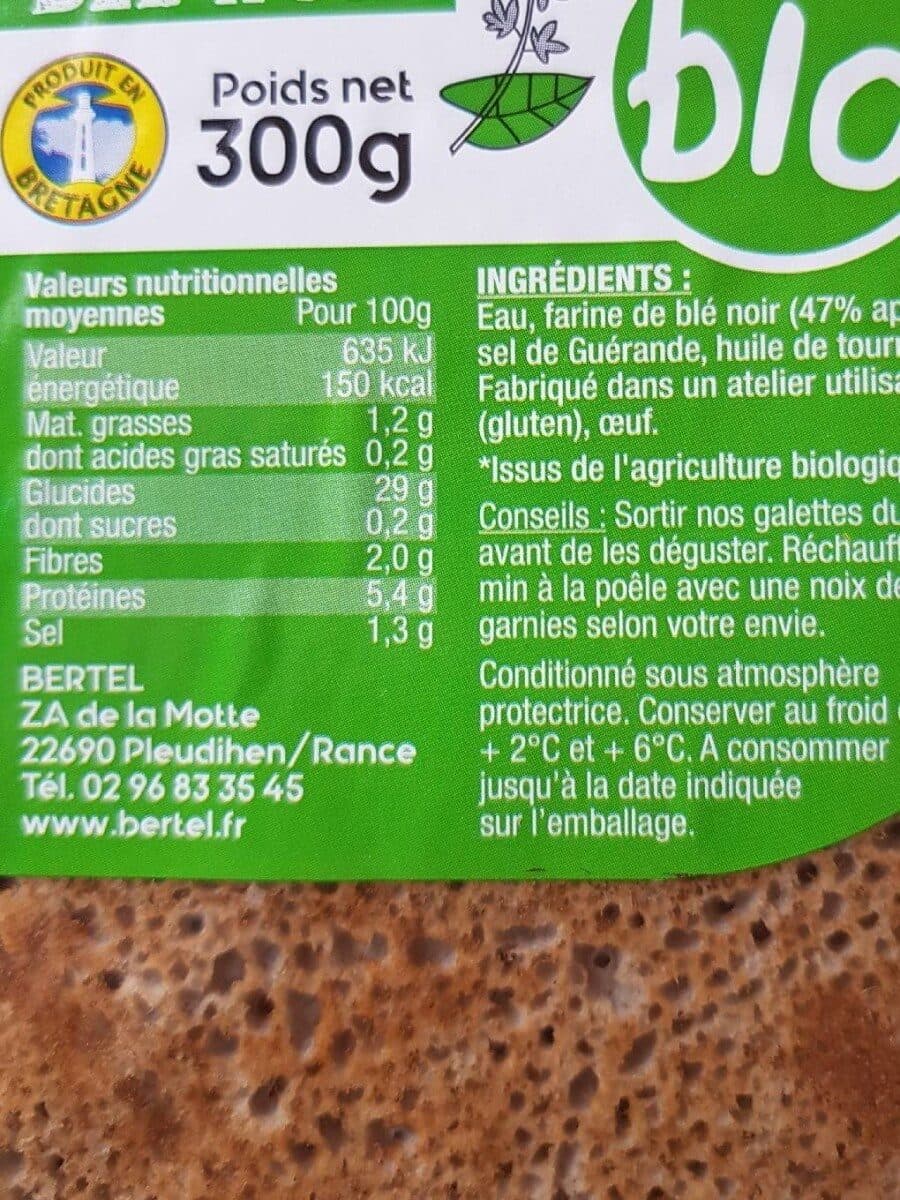 Ty Nad Galettes bio packshot