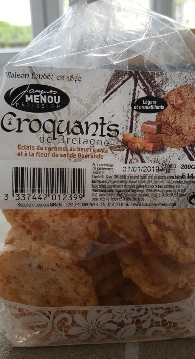 Jacques Menou Croquants de Bretagne packshot
