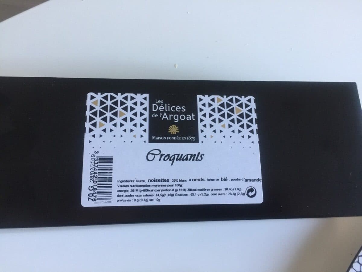 Open Food Facts Croquants packshot