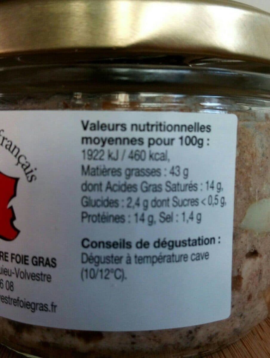Le Volvestre Terrine champêtre aux noix packshot