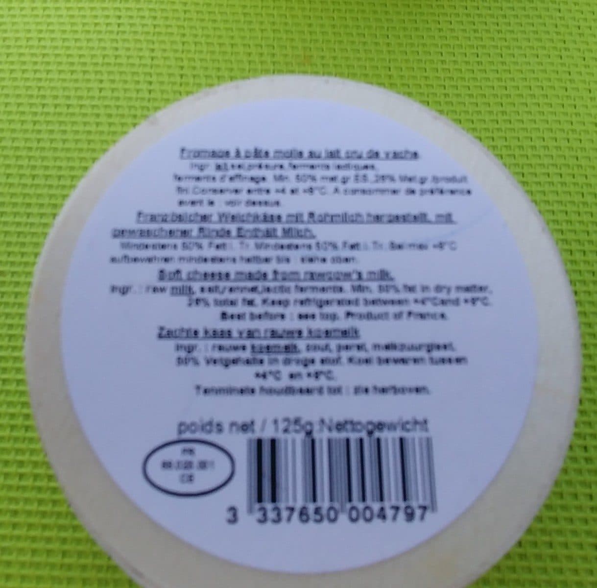Open Food Facts Munster packshot