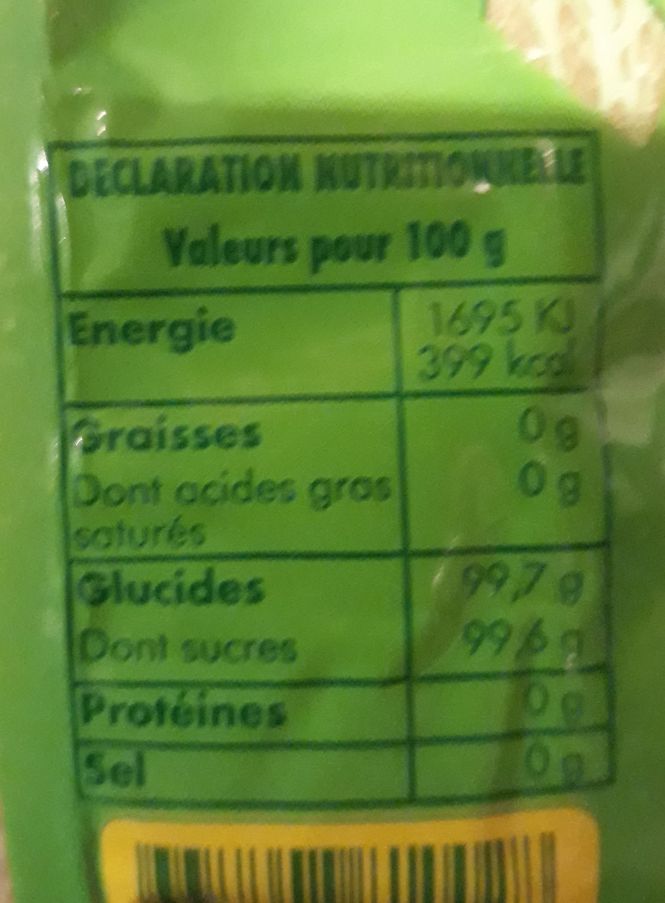 Gardel Sucre pur canne de Guadeloupe packshot