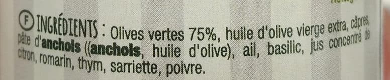 Les Mets de Provence Mets de Provence tapenade d'olives vertes packshot