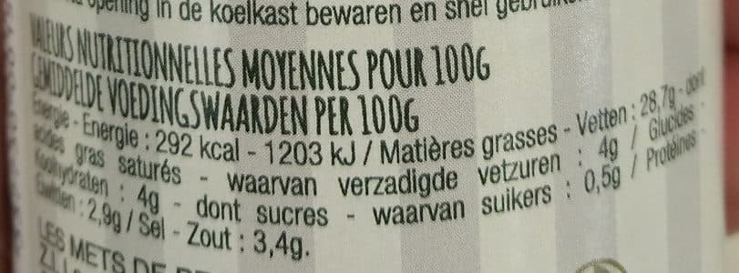 Les Mets de Provence Mets de Provence tapenade d'olives vertes packshot