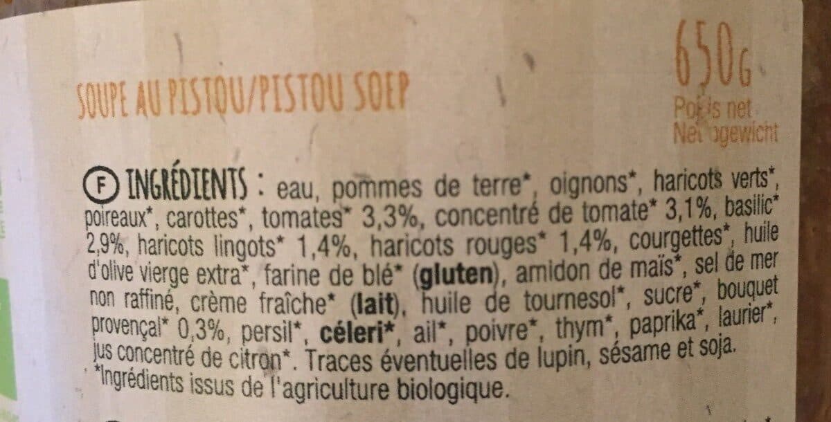 Les Mets De Provence Soupe au pistou packshot