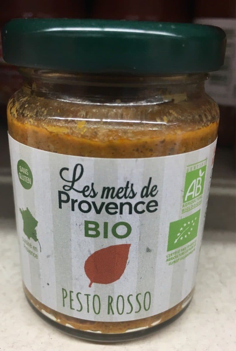 Les Mets de Provence Pesto rosso packshot