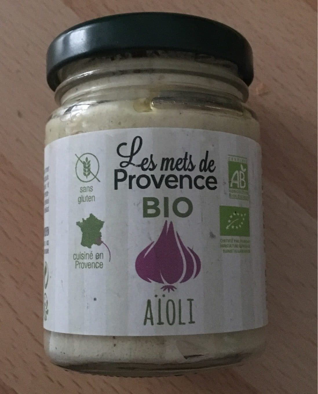 Les Mets de Provence Aïoli packshot