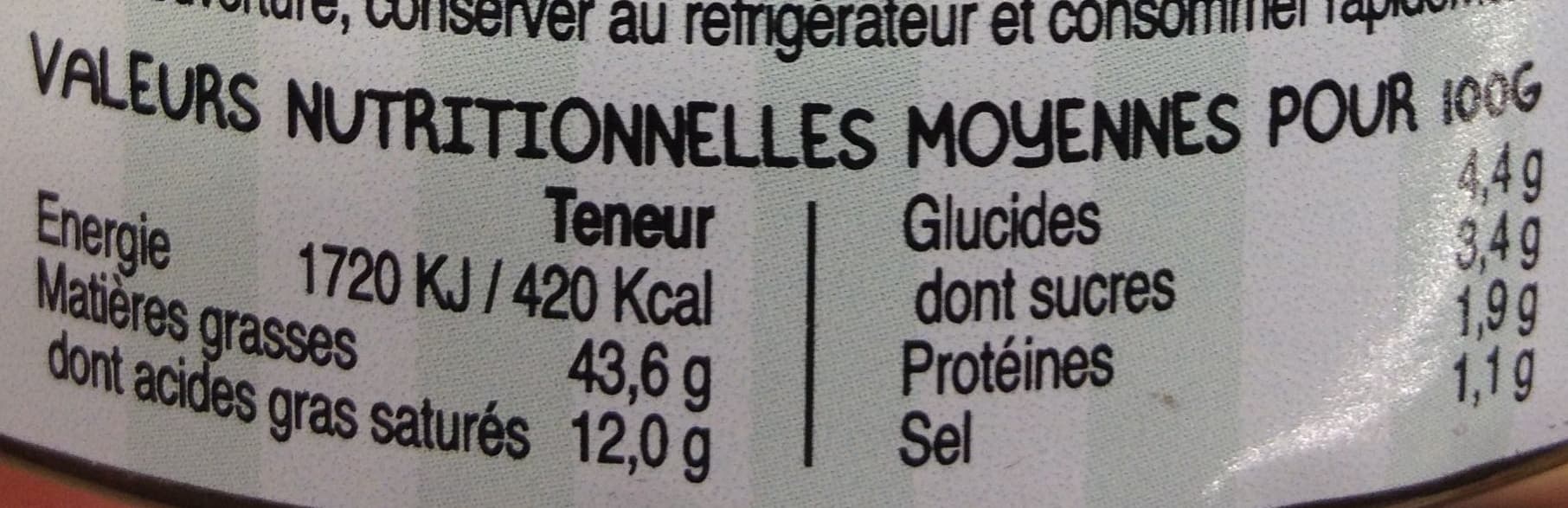 Les mets de Provence Sauce apéritif tomate basilic packshot