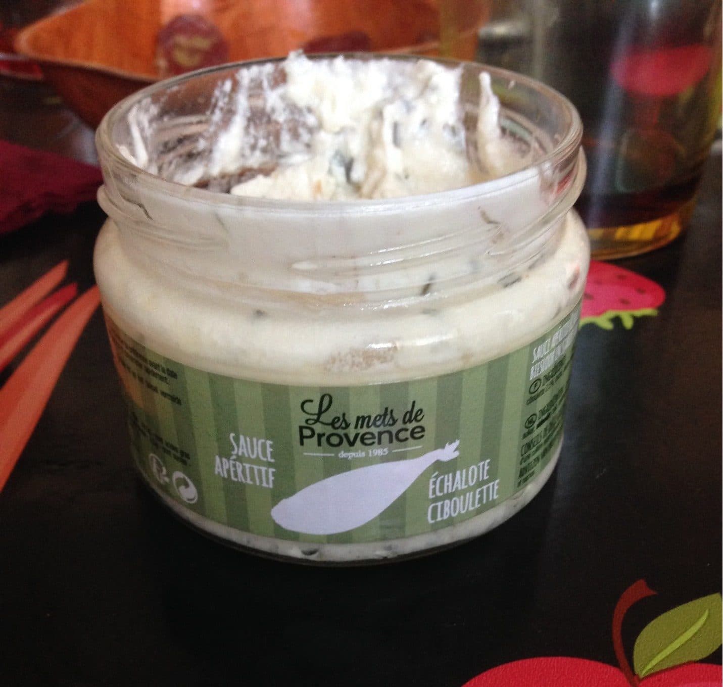 Les Mets de Provence Sauce Apéritif Échalote Ciboulette packshot