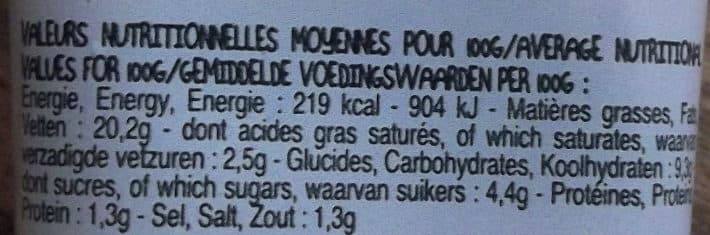 Les mets de Provence Caviar d'aubergines packshot