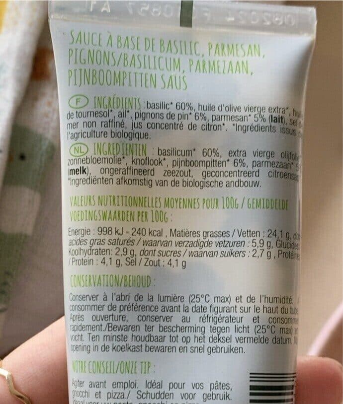Les Mets De Provence pesto verde packshot