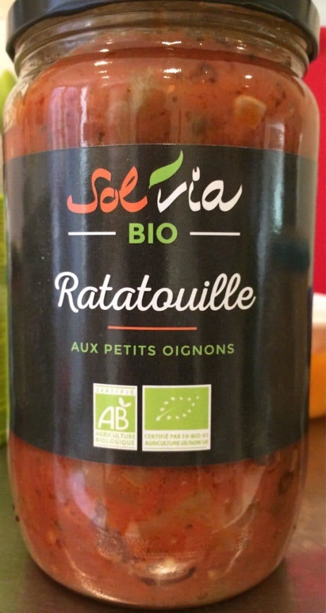 Sol'via Ratatouille aux petits oignons packshot