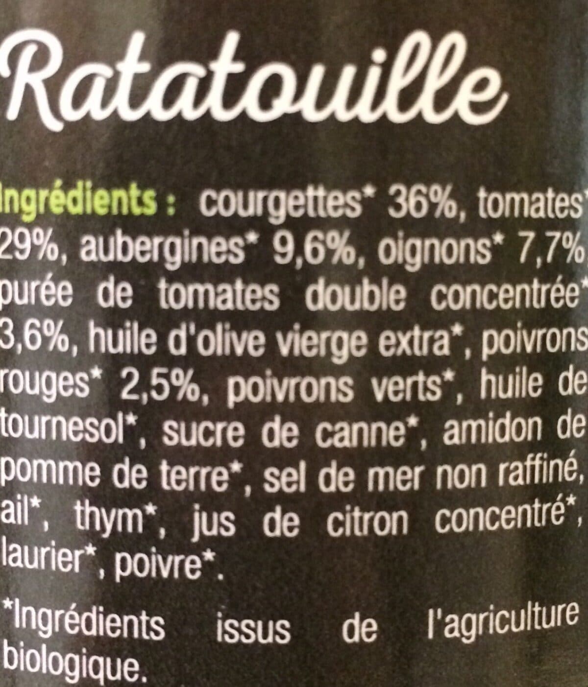 Sol'via Ratatouille aux petits oignons packshot