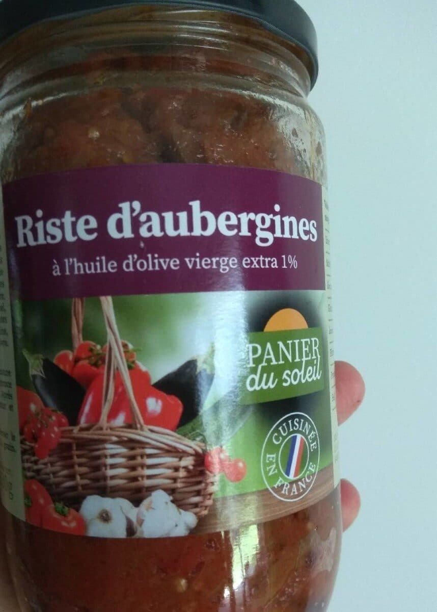Panier du Soleil Riste d'aubergines packshot