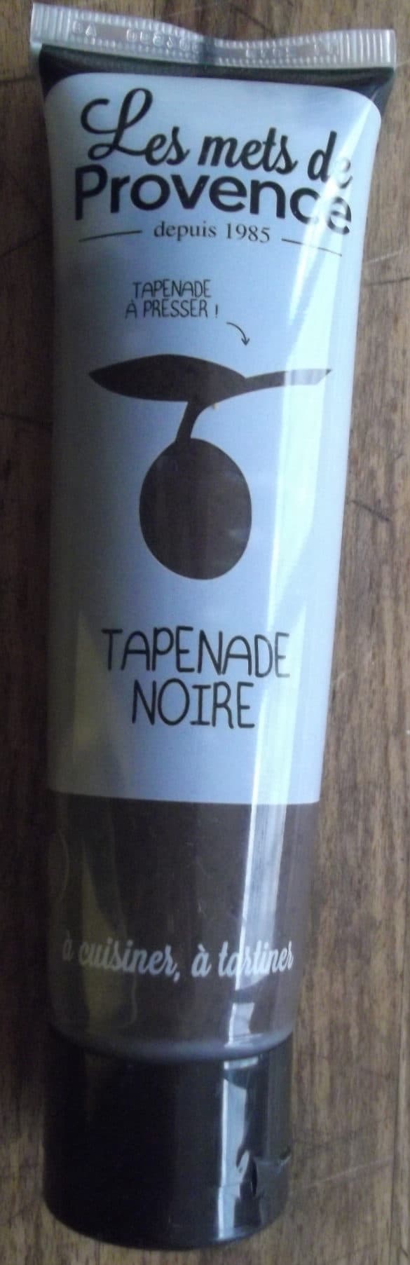 Les mets de Provence Tapenade noire packshot