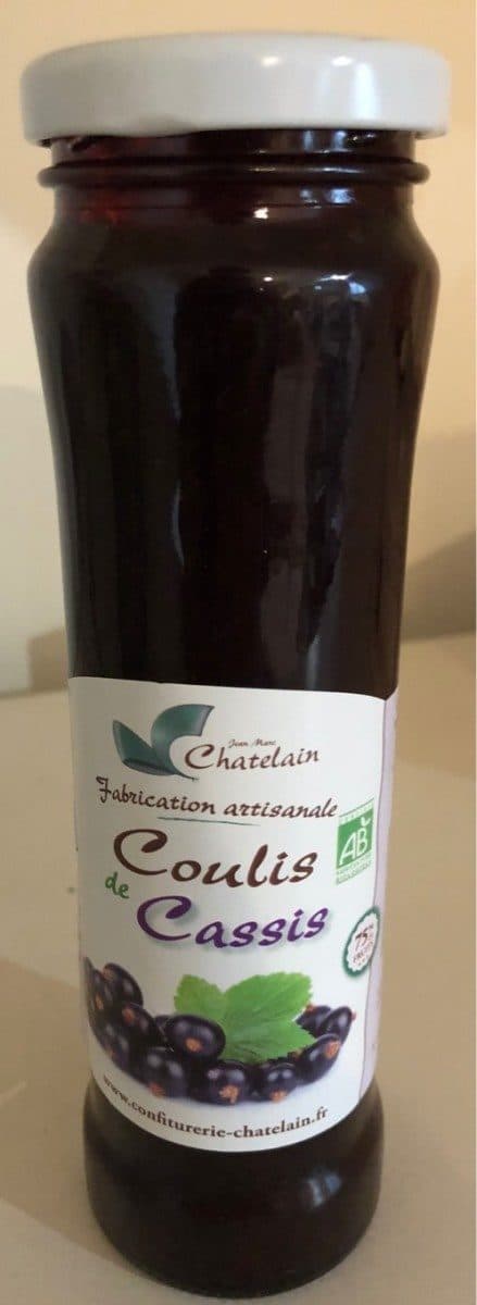 J.M. Châtelain Coulis de cassis packshot