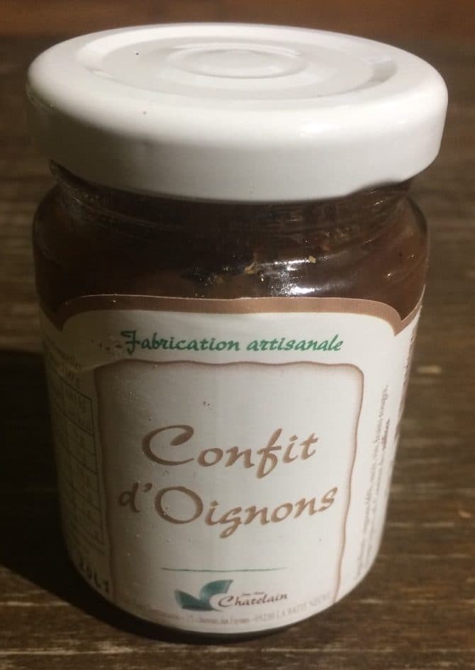Jean Marc Chatelain Confit oignons packshot