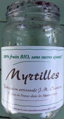 J.M. Chatelain Myrtilles Pommes packshot