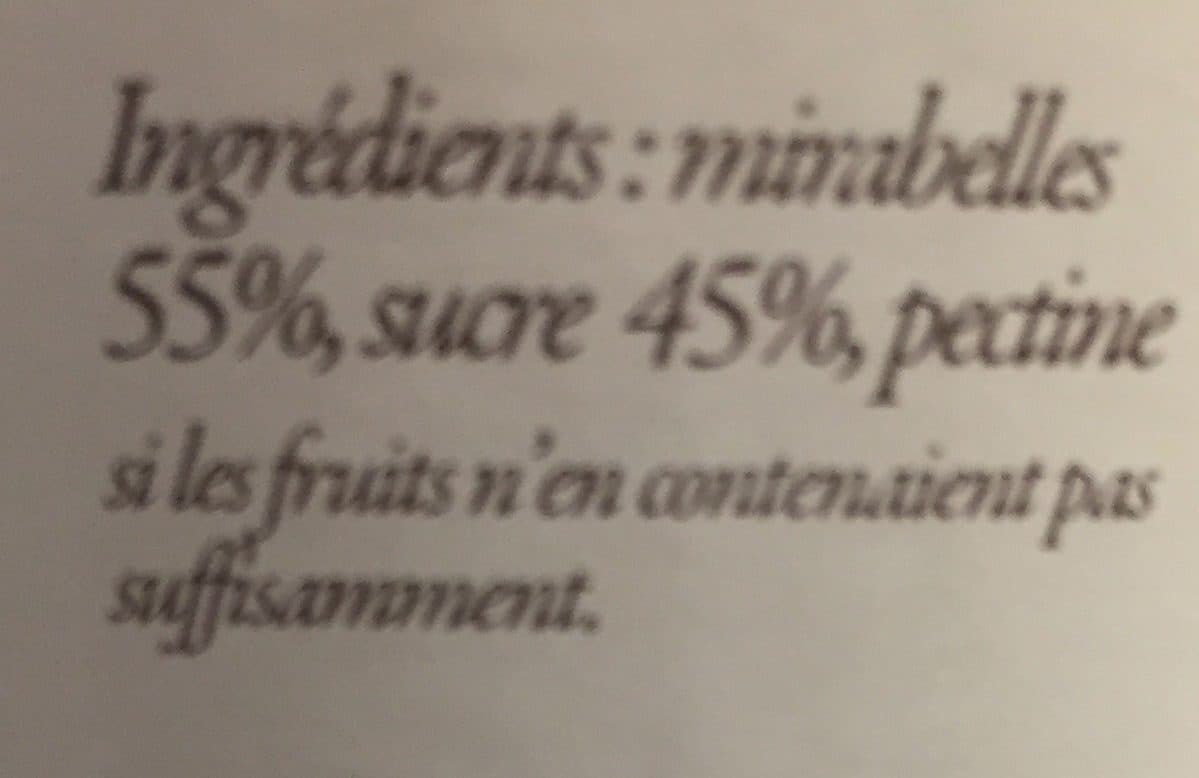 J.M. Chatelain Confiture extra Mirabelles packshot