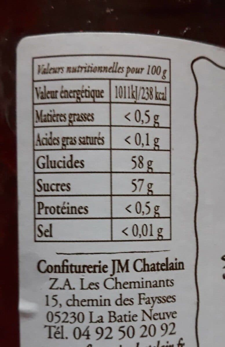 J M Chatelain Gelée Extra Groseilles packshot