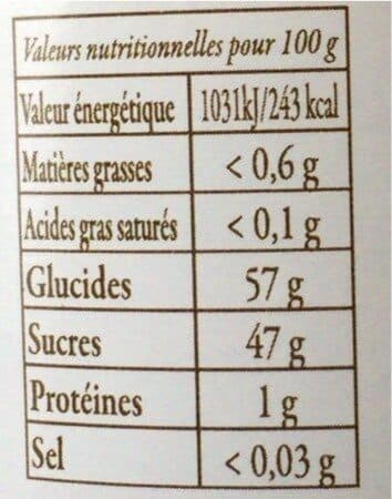 Fabrication Artisanale J.M. Chatelain Confiture Extra châtaignes packshot