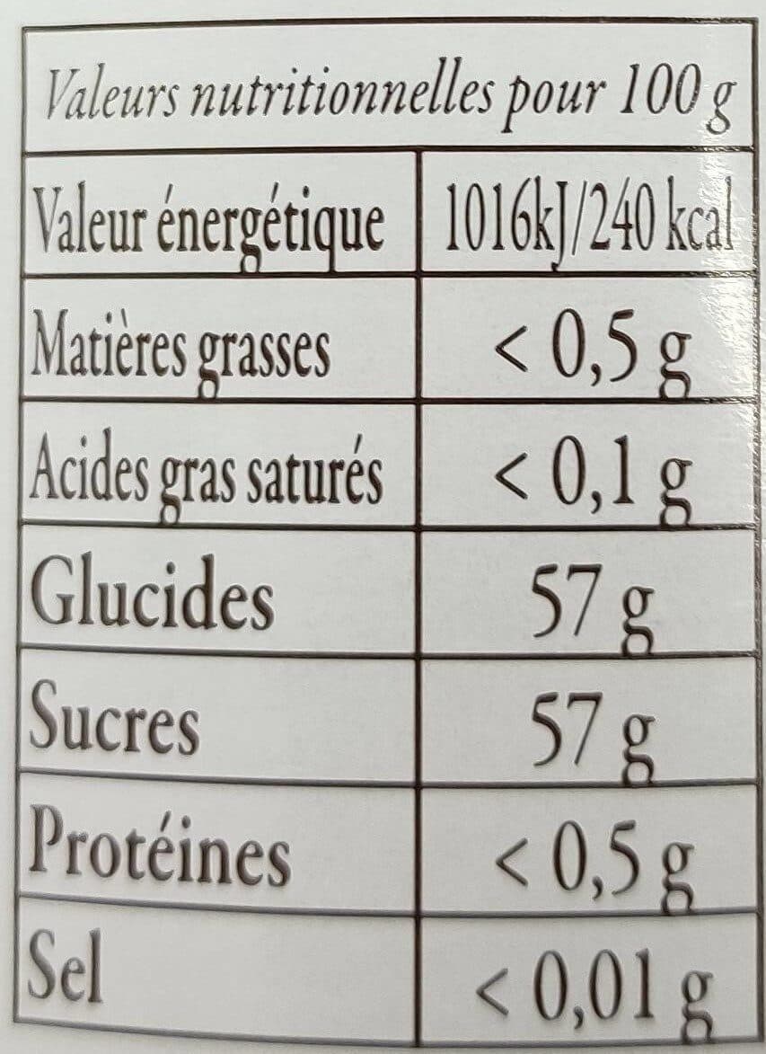 Open Food Facts Confiture extra peche framboise packshot