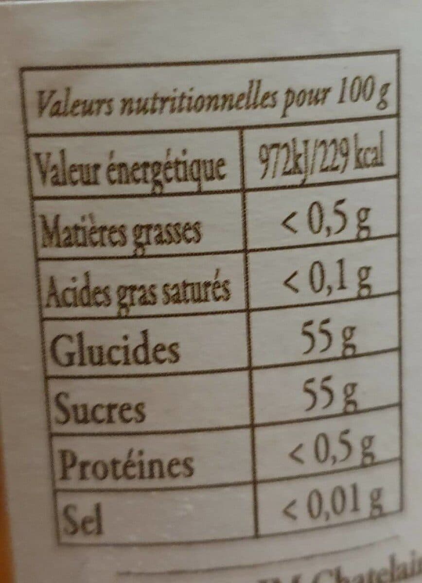 J.M.Chatelain Confiture Extra Pêches packshot