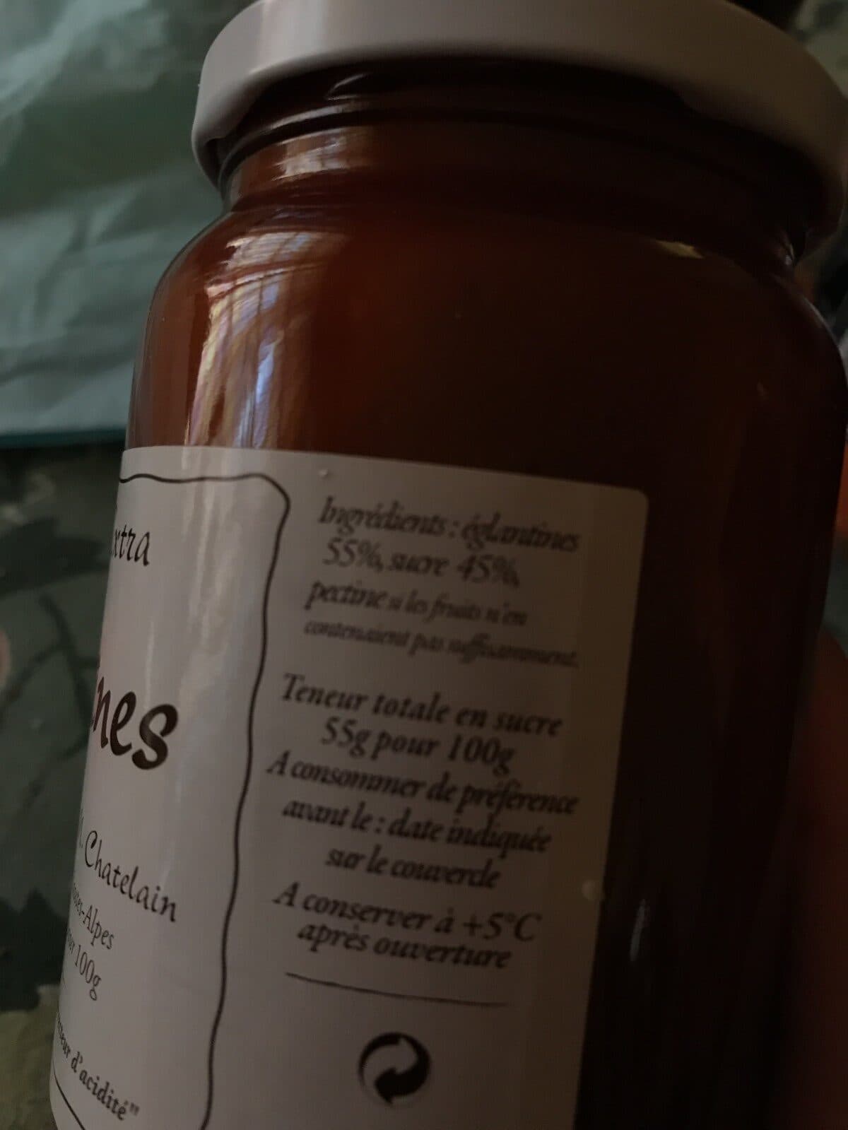 J.M. Châtelain Confiture extra eglantines packshot