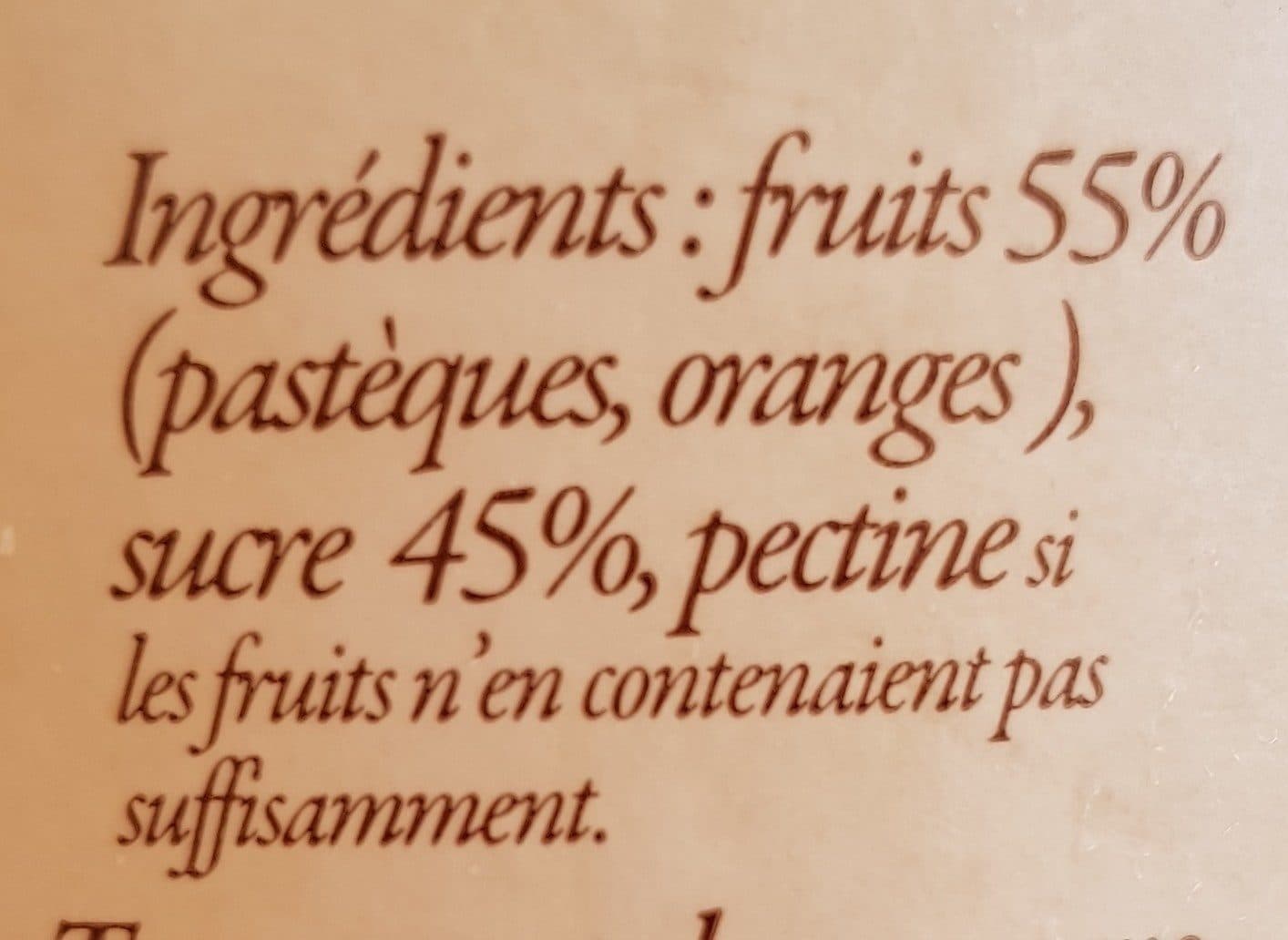J.M Châtelain Confiture extra packshot
