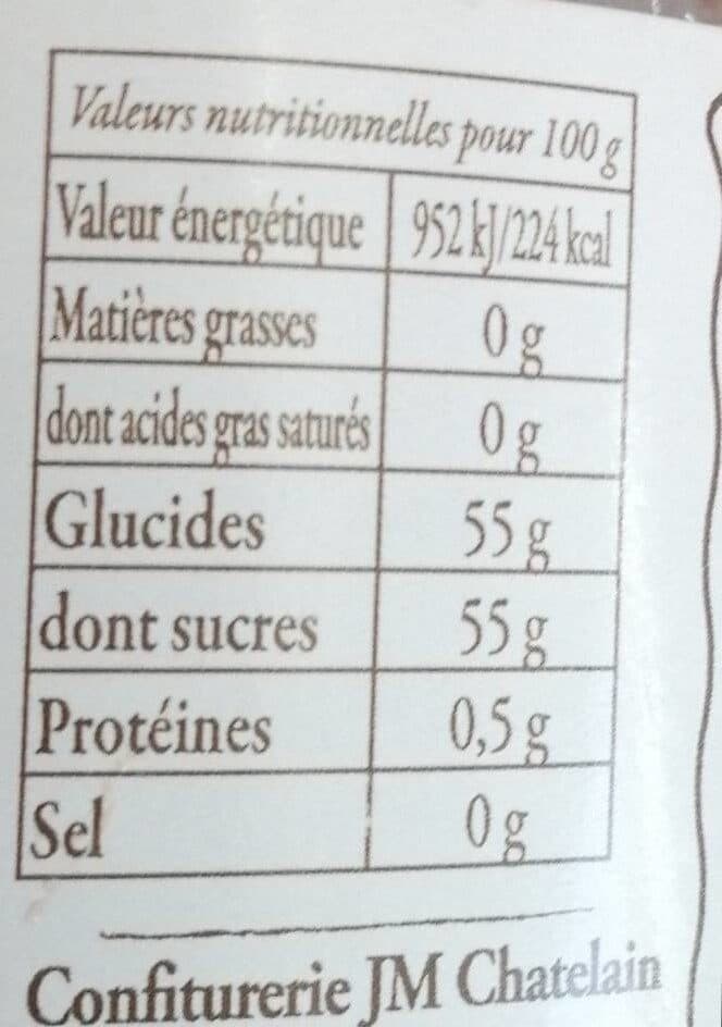 Jean Marc Chatelain Confiture extra quetsches packshot