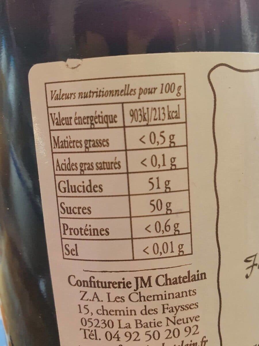 J.M. Chatelain Gelée Extra Mûres packshot