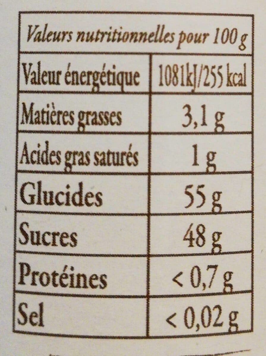 J.M. Chatelain Confiture extra baies d'argousier packshot