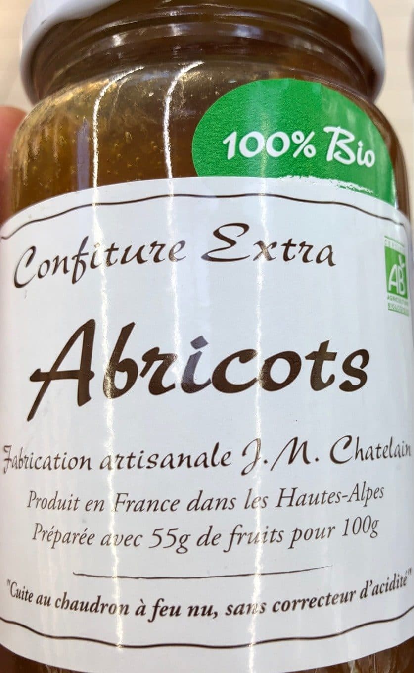 J.m Chatelain Confiture extra Abricots packshot