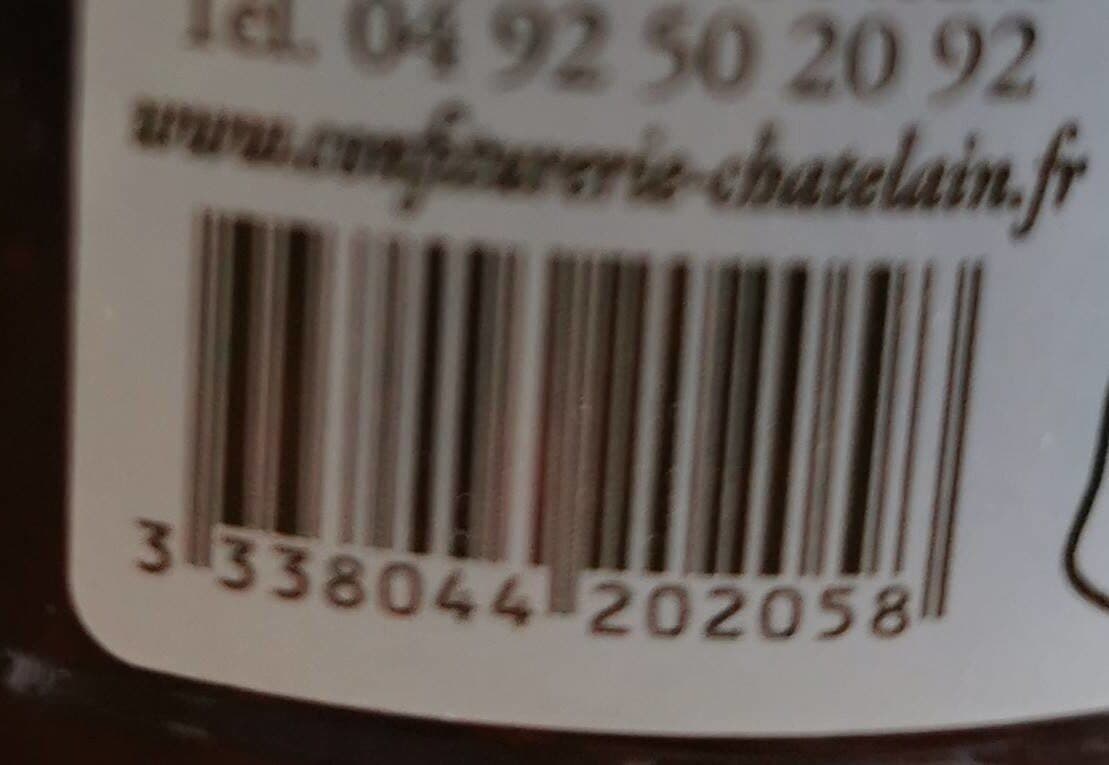 J M Chatelain Confiture extra fraises packshot