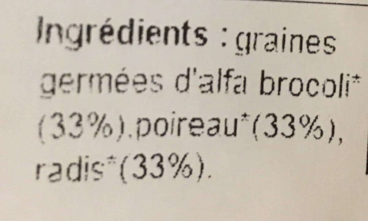 Open Food Facts Graine de vitalité packshot
