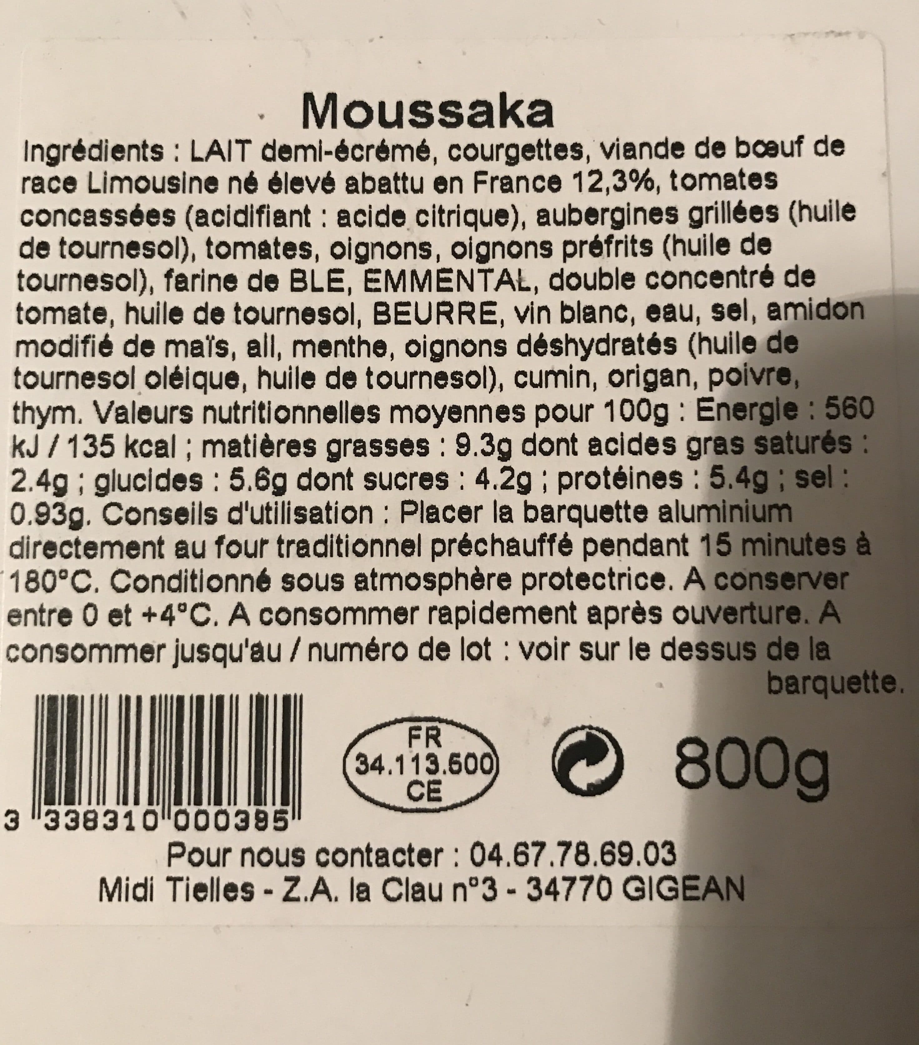Maison Tino Mousska packshot